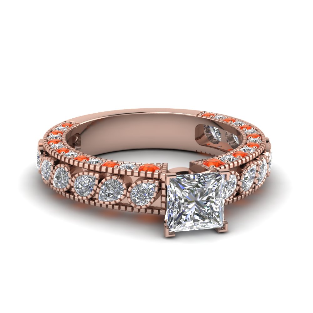 Imperial topaz engagement ring Imperial topaz engagement ring