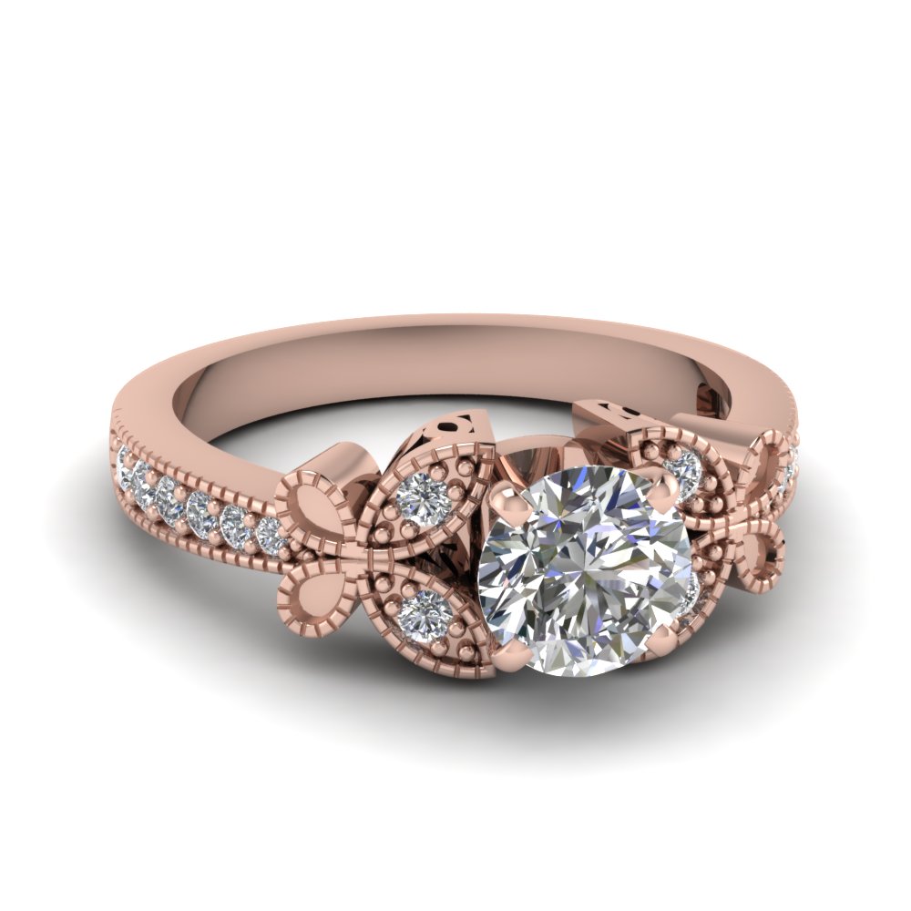 Gold diamond engagement rings online