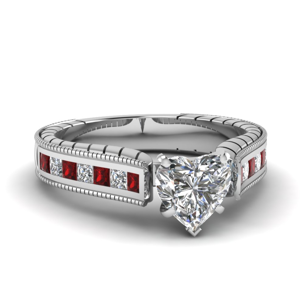Ruby engagement rings online