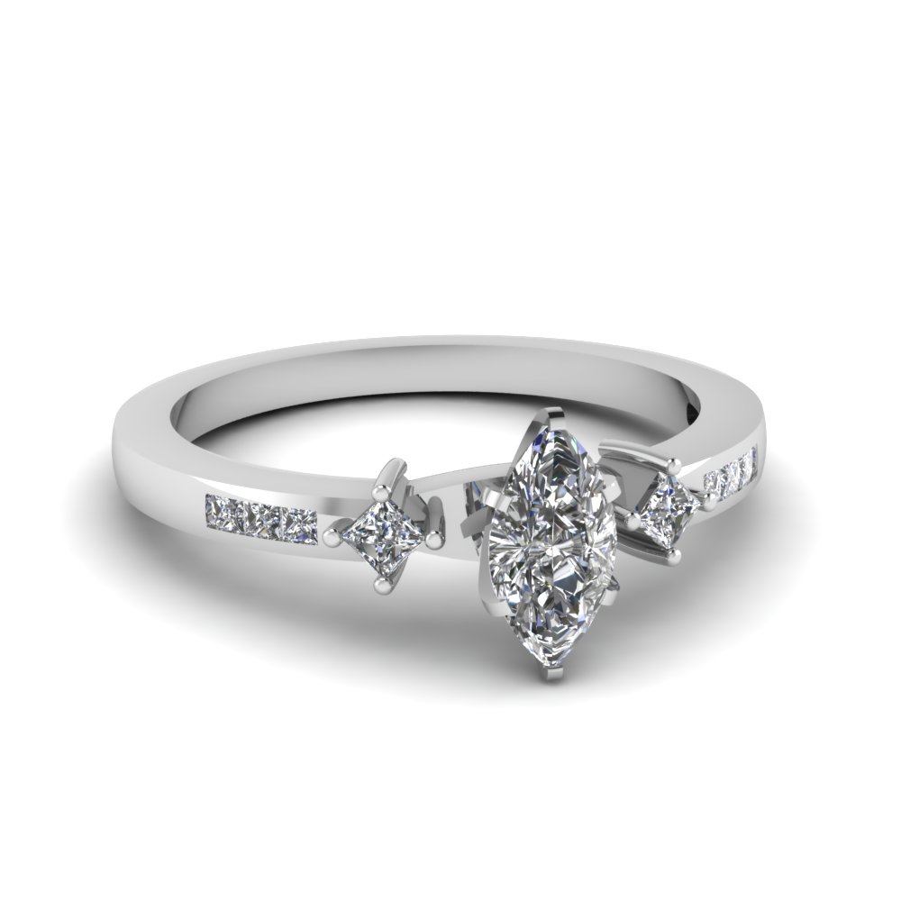 -marquise-white-diamond-engagement-wedding-ring-in-channel-prong-set ...