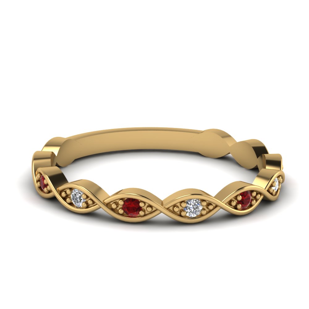 Ruby engagement rings online